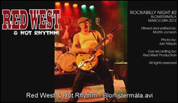Red West & Hot Rhythm at Rockabilly Night #6
